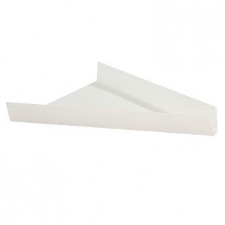 triangle rainné carton blanc