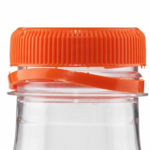 bouchon orange pour jus de fruits